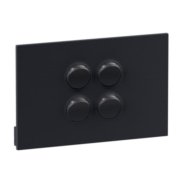 Legrand INSPYRA 4 Gang Switch Matte Grey