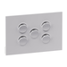 Legrand INSPYRA 5 Gang Switch Matte White