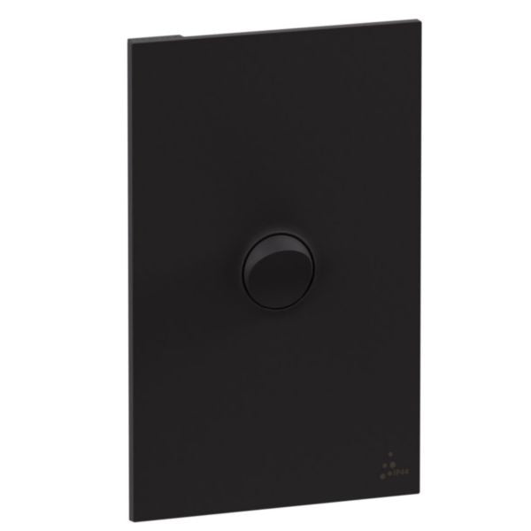Legrand INSPYRA 1 Gang Switch Matte Black