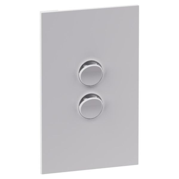 Legrand INSPYRA 2 Gang Switch Matte White