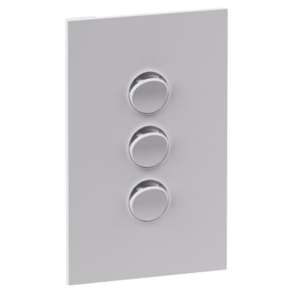 Legrand INSPYRA 3 Gang Switch Matte White