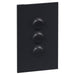 Legrand INSPYRA 3 Gang Switch Matte Grey