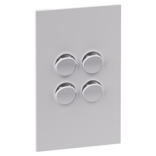 Legrand INSPYRA 4 Gang Vertical Switch, Available in 3 Colours