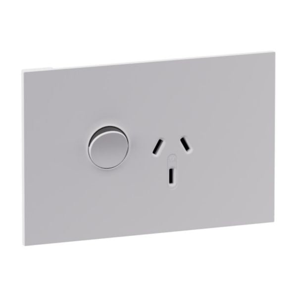 Legrand INSPYRA Single Powerpoint 10a Matte White