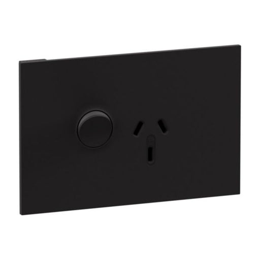 Legrand INSPYRA Single Powerpoint 10a Matte Black