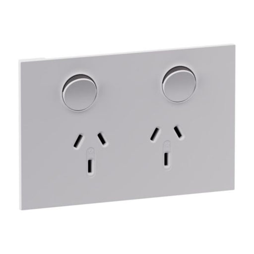 Legrand INSPYRA Double Powerpoint 10a Matte White