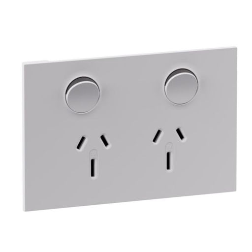 Legrand INSPYRA Double Powerpoint 15a Matte White
