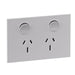 Legrand INSPYRA Double Powerpoint 15a Matte White