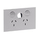 Legrand INSPYRA Double Powerpoint With Extra Switch Matte White