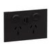 Legrand INSPYRA Double Powerpoint With USB A+C Charger Matte Black