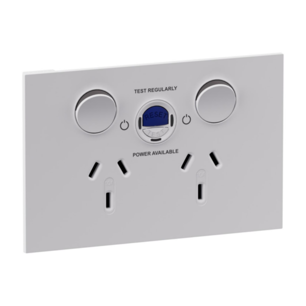 Legrand INSPYRA RCD Double Powerpoint 30mA