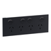 Legrand INSPYRA Quad Powerpoint 10a Matte Grey