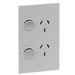Legrand INSPYRA Double Vertical Powerpoint 10a Matte White
