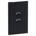 Legrand INSPYRA Cover Plate Matte Black