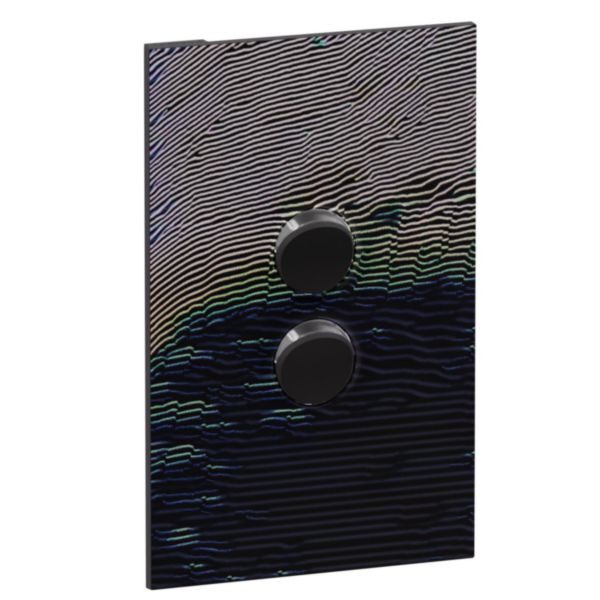 Legrand INSPYRA Cover Plate Midnight Waves