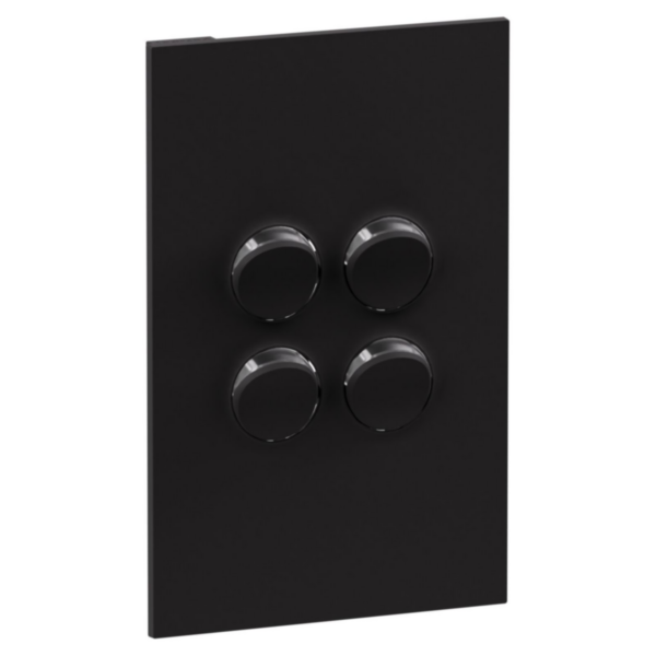 Legrand INSPYRA Cover Plate Matte Black