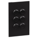 Legrand INSPYRA Cover Plate Matte Black