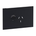 Legrand INSPYRA Horizontal Single Powerpoint 10a Matte Grey