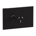 Legrand INSPYRA Single Powerpoint Cover Plate Only 15a Matte Black