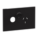 Legrand INSPYRA Horizontal Single Powerpoint with extra function hole 10a
