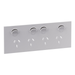 Legrand INSPYRA Quad Powerpoint Cover Plate 10a Matte White