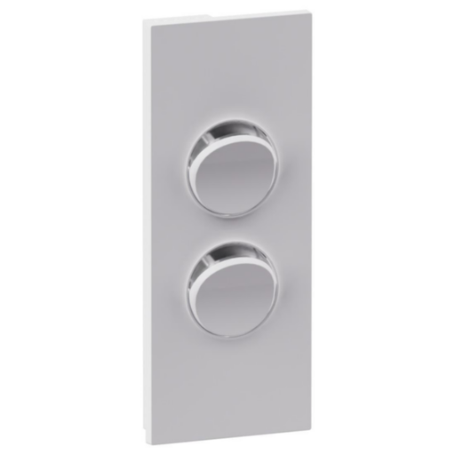 Legrand INSPYRA 2 Gang Architrave Cover Plate Only Matte White