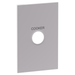 Legrand INSPYRA Double Pole 40A Cooker Engraved Switch Coverplate Matte white