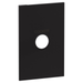 Legrand INSPYRA Double Pole 40A Cooker Engraved Switch Coverplate Matte Black