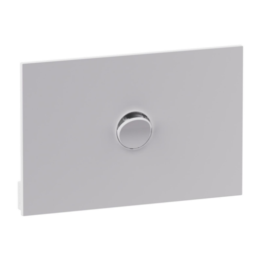 Legrand INSPYRA 1 Gang Grid & Plate Assembly Matte White