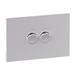 Legrand INSPYRA 2 Gang Grid & Plate Assembly Matte White