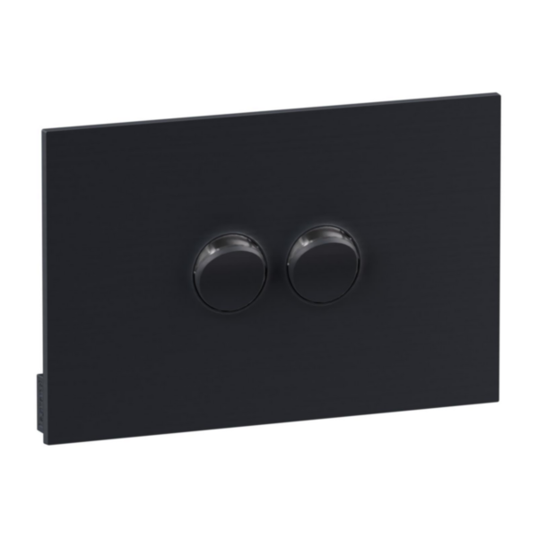 Legrand INSPYRA 2 Gang Grid & Plate Assembly Matte Grey