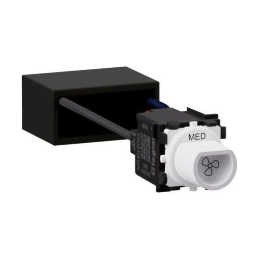 Legrand INSPYRA Fan Controller Mechanism 3 Speed 100va Matte White