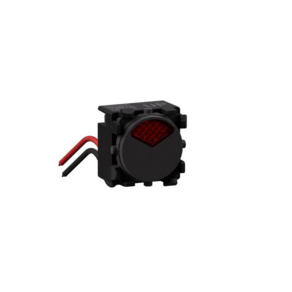 Legrand INSPYRA 24v Red LED Indicator Mechanism Matte Black