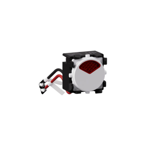 Legrand INSPYRA 250v Red LED Indicator Mechanism White