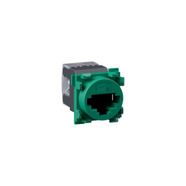 Legrand INSPYRA RJ45 CAT6 Data Mechanism Green