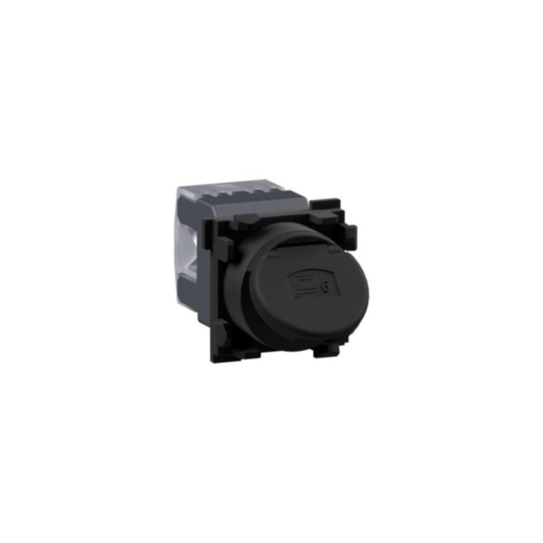 Legrand INSPYRA RJ45 CAT6 Data Mechanism With Shutters Matte Black