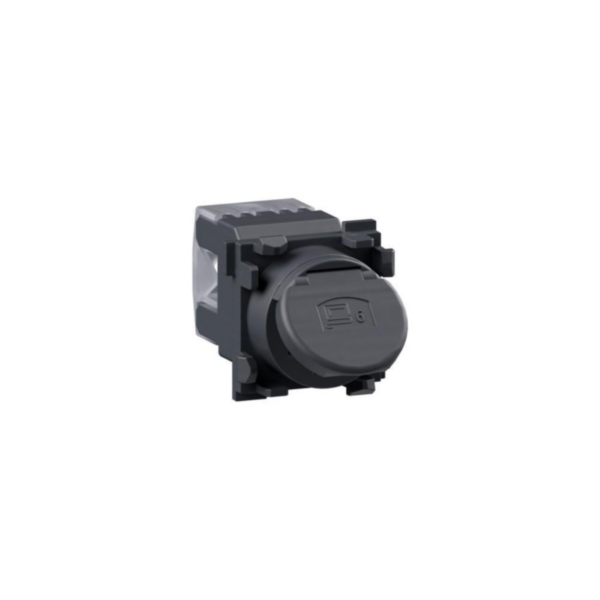 Legrand INSPYRA RJ45 CAT6 Data Mechanism With Shutters Matte Grey