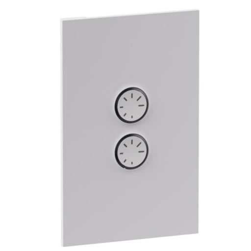 Legrand INSPYRA With Netatmo 2 Gang Dimmer Switch Matte White