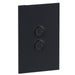 Legrand INSPYRA With Netatmo 2 Gang Dimmer Switch Matte Grey