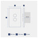 Legrand INSPYRA With Netatmo 2 Gang Smart Switch