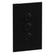 Legrand INSPYRA With Netatmo 3 Gang Dimmer Switch Matte Black