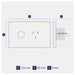 Legrand INSPYRA With Netatmo Single Powerpoint Dimensions 