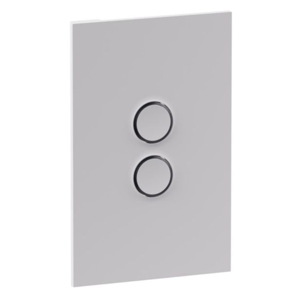 Legrand INSPYRA With Netatmo 2 Gang Smart Grid & Plate Matte White