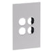 Legrand INSPYRA With Netatmo 2 Gang Wireless Clip in Grid & Plate Matte White