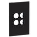Legrand INSPYRA With Netatmo 2 Gang Wireless Clip in Grid & Plate Matte Black