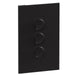 Legrand INSPYRA With Netatmo 3 Gang Smart Grid & Plate Matte Black