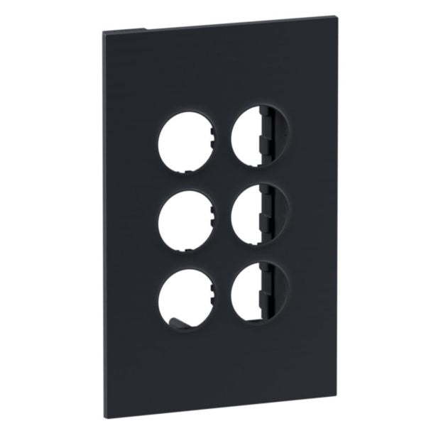 Legrand INSPYRA With Netatmo 3 Gang Wireless Clip in Grid & Plate Matte Grey