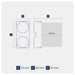 Legrand INSPYRA With Netatmo Smart Wireless Battery Powered Shutter Blind Dimensions