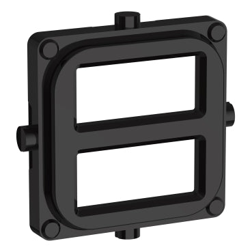 Clipsal Iconic USB Dual Type A Cap Cover Black