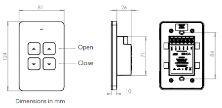 Zimi Senoa Dual Blind Controller